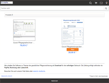 Tablet Screenshot of gkv-software.de
